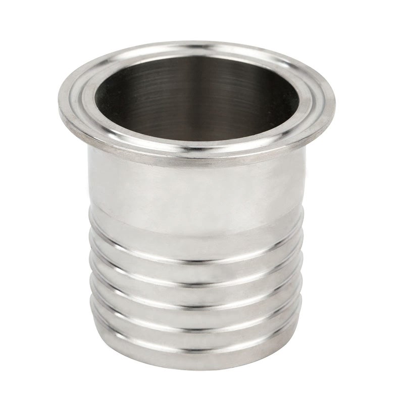 Yoebor Metalwork 2" Tri Clamp to 2" Hose ID Barbed Adapter SUS304 Sanitary Hose Pipe Fitting, 1.97" Length - Image 4